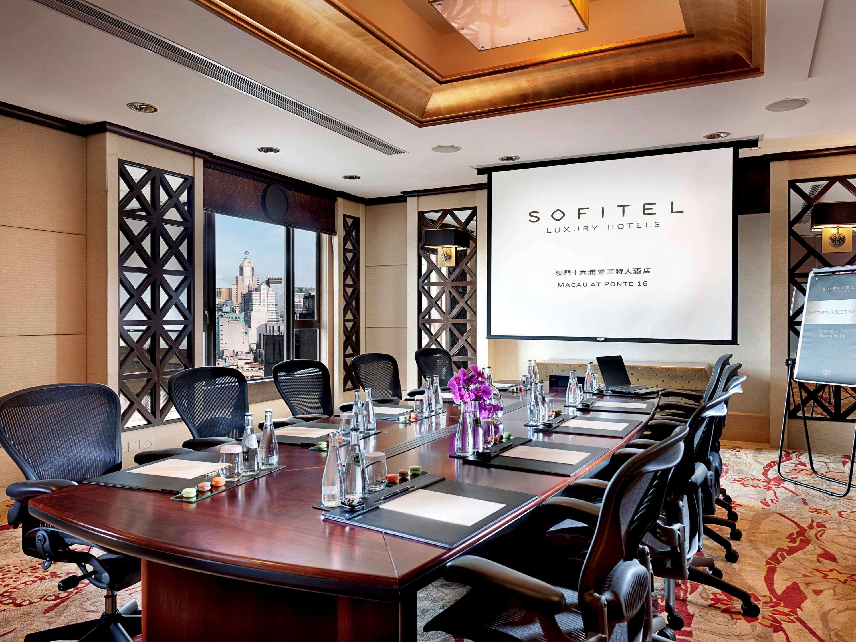 فندق سوفيتيل ماكاو آت بونتي 16 المظهر الخارجي الصورة Meeting room